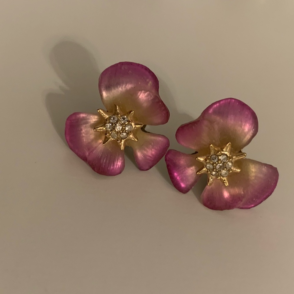 Alexis Bittar flower earrings